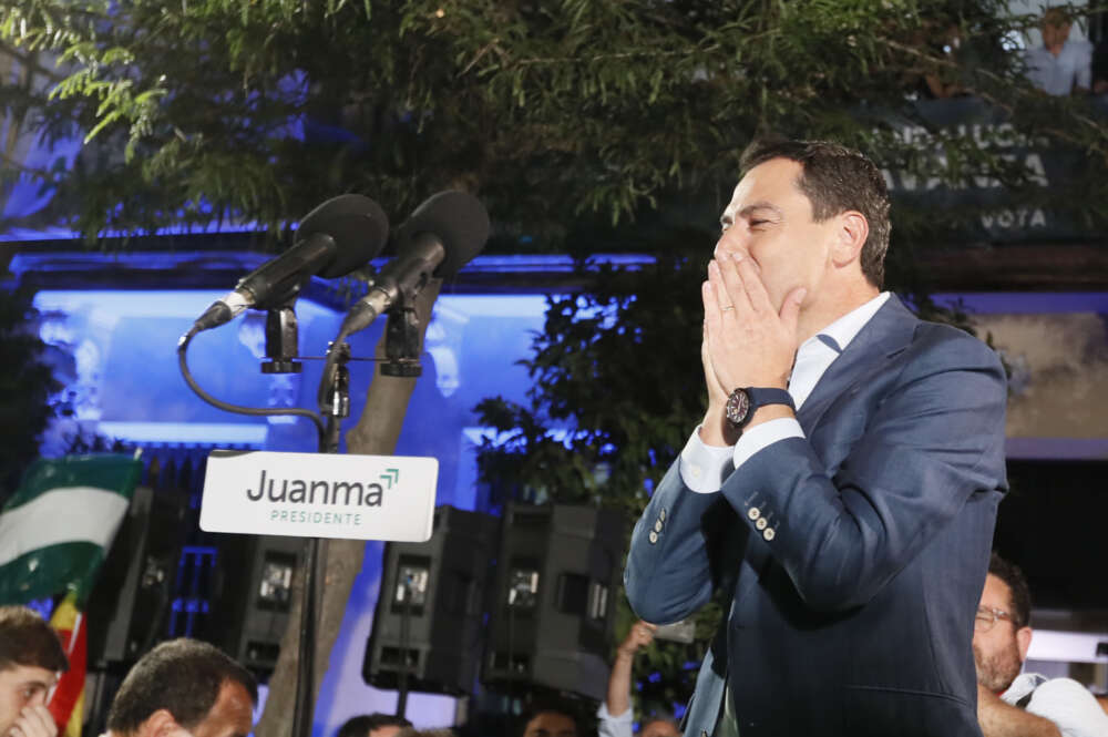 El presidente de la Junta de Andalucía, Juanma Moreno. EFE/José Manuel Vidal