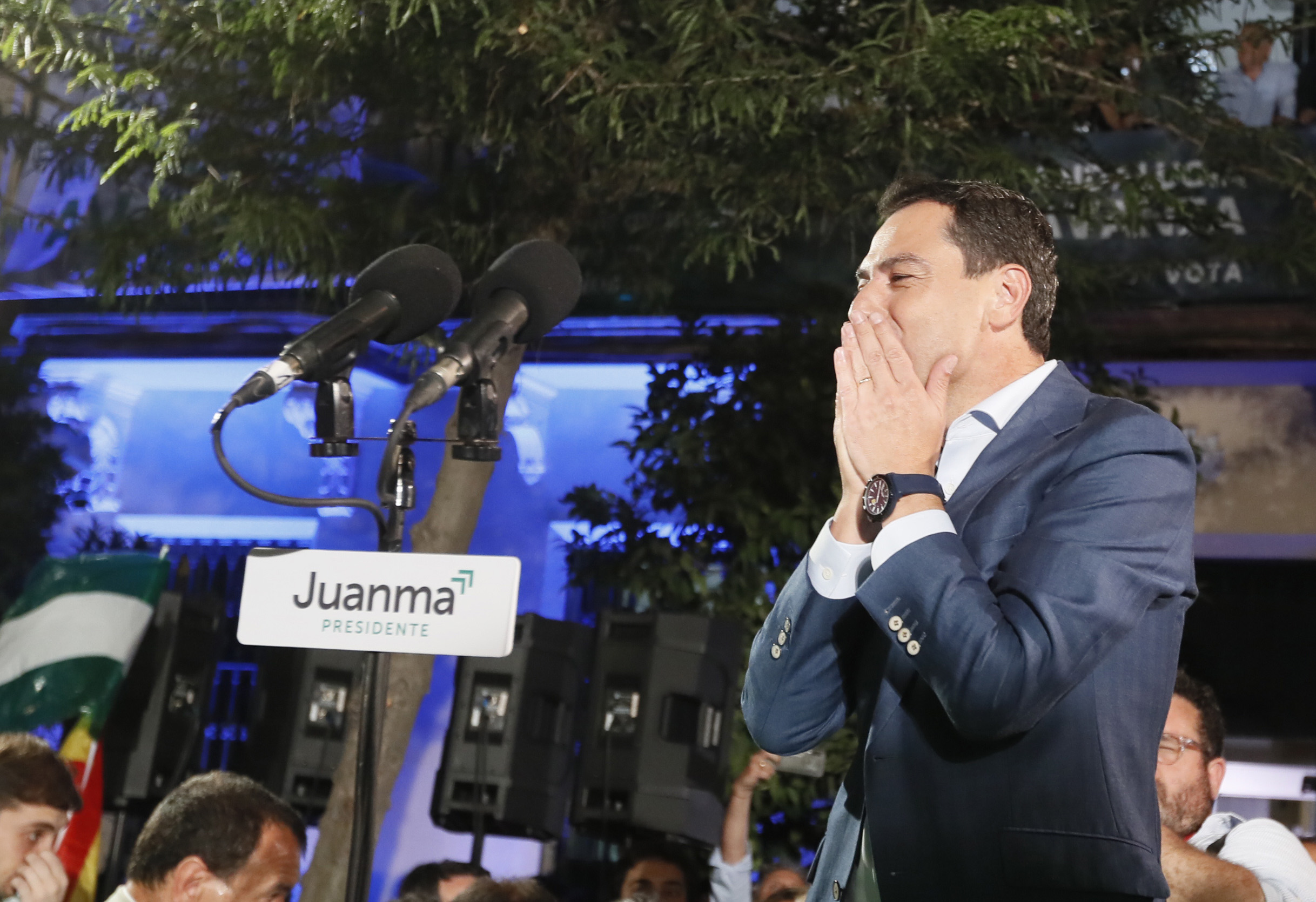 El presidente de la Junta de Andalucía, Juanma Moreno. EFE/José Manuel Vidal