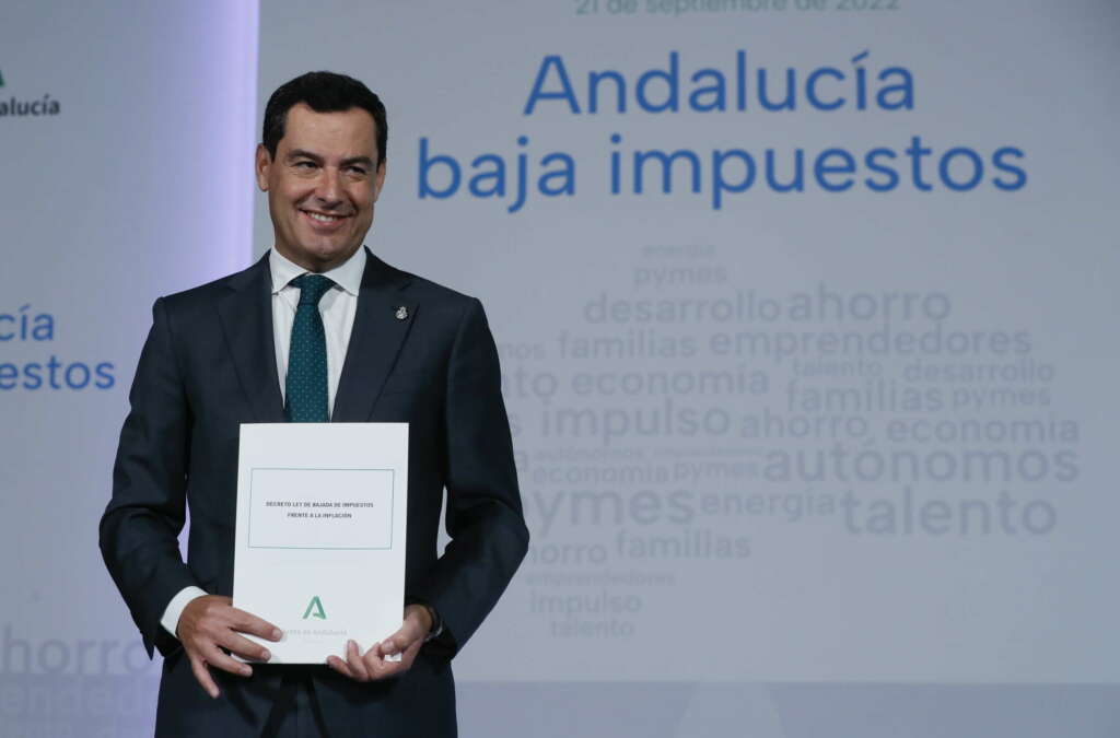 O PP acredita que o corte de impostos vai colocar a Andaluzia “onde deveria estar”