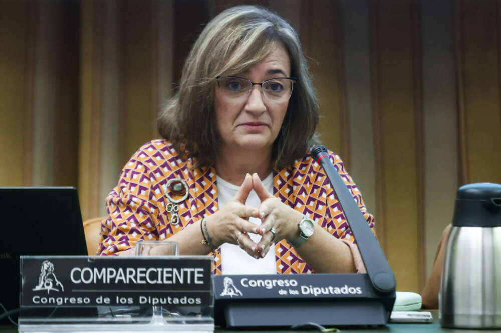 La presidenta de la Autoridad Independiente de Responsabilidad Fiscal (AIReF), Cristina Herrero Sánchez. EFE/ Javier Lizon