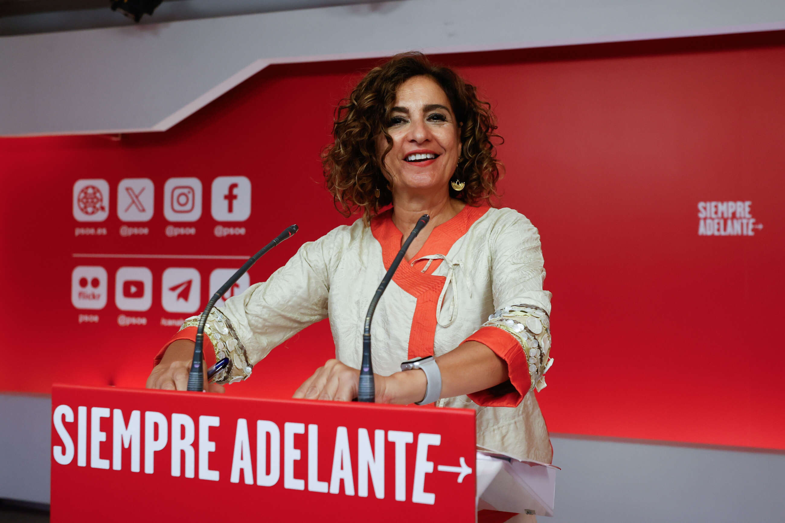 María Jesús Montero presenta este miércoles su candidatura a la Secretaría  General del PSOE Andalucía