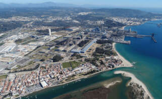 Acerinox en Los Barrios (Cádiz).