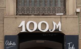 Un restaurante de la franquicia 100 montaditos en Barcelona.