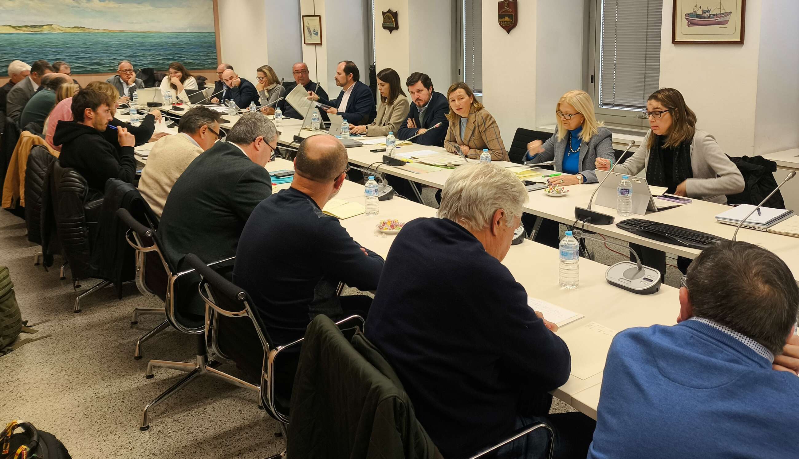 La secretaria general de Pesca se reunió este lunes, 16 de diciembre, con los principales actores del sector pesquero.