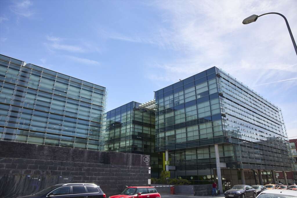 Edificio de la sede de Ezentis en Madrid.