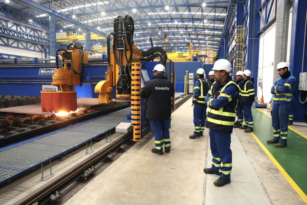 Navantia convoca 61 nuevas plazas en Bahía de Cádiz para técnicos y operarios