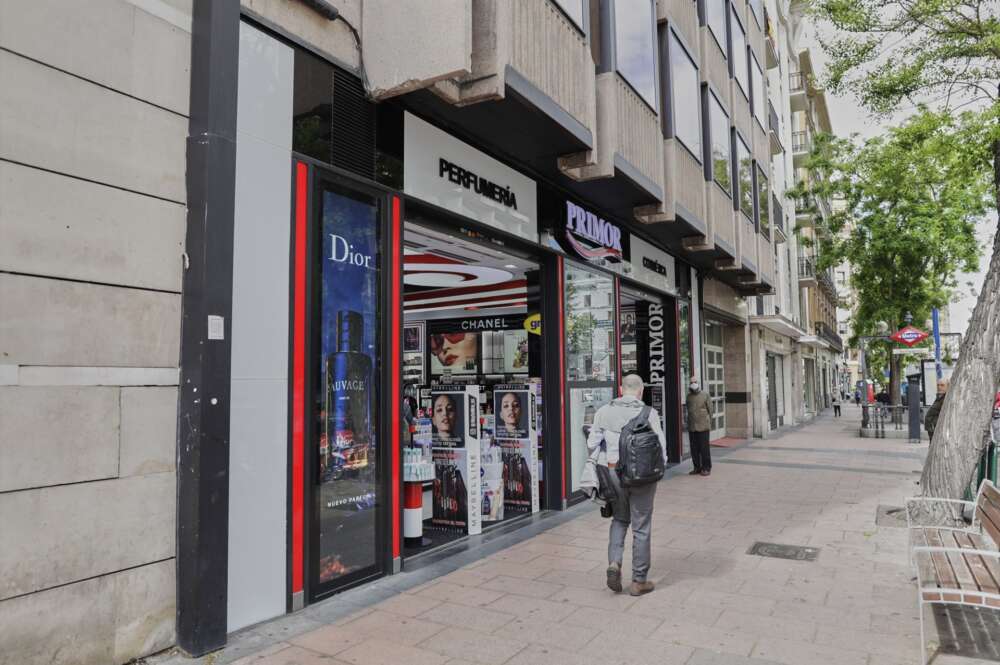 Perfumería Primor en el barrio de Salamanca de Madrid.