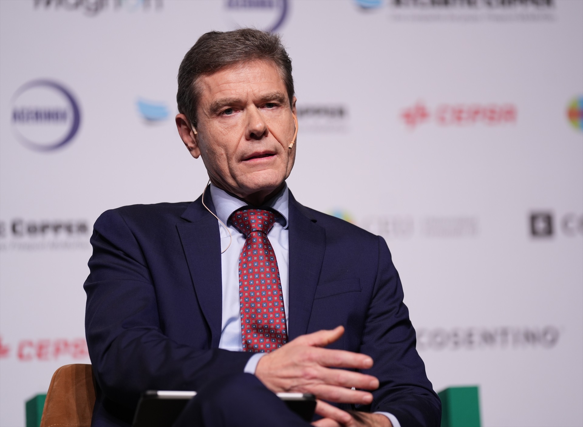 El director de Acerinox Europa, Francisco Fernández de la Mata, durante una intervención en Sevilla en 2023.