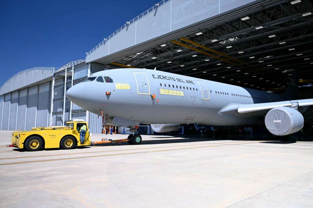 Avión A330 MRTT de Airbus para el Ejército de Aire español.