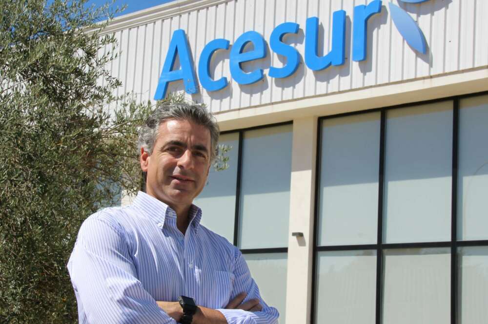 El nuevo presidente y antes vicepresidente de Aceites del Sur-Coosur, Gonzalo Guillén.