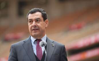 El presidente de la Junta de Andalucía, Juanma Moreno.