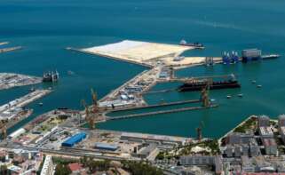 Instalaciones marítimas de Cádiz que se conectarán con Agadir (Marruecos).