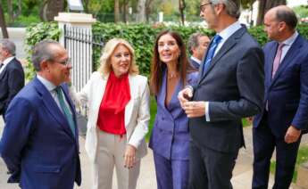 Juan Alfonso Ruiz, Carolina España, Ruth Merino y Luis Alberto Marín, consejeros de Economía y Hacienda de Castilla-La Mancha, Andalucía, Comunidad Valenciana, Murcia.