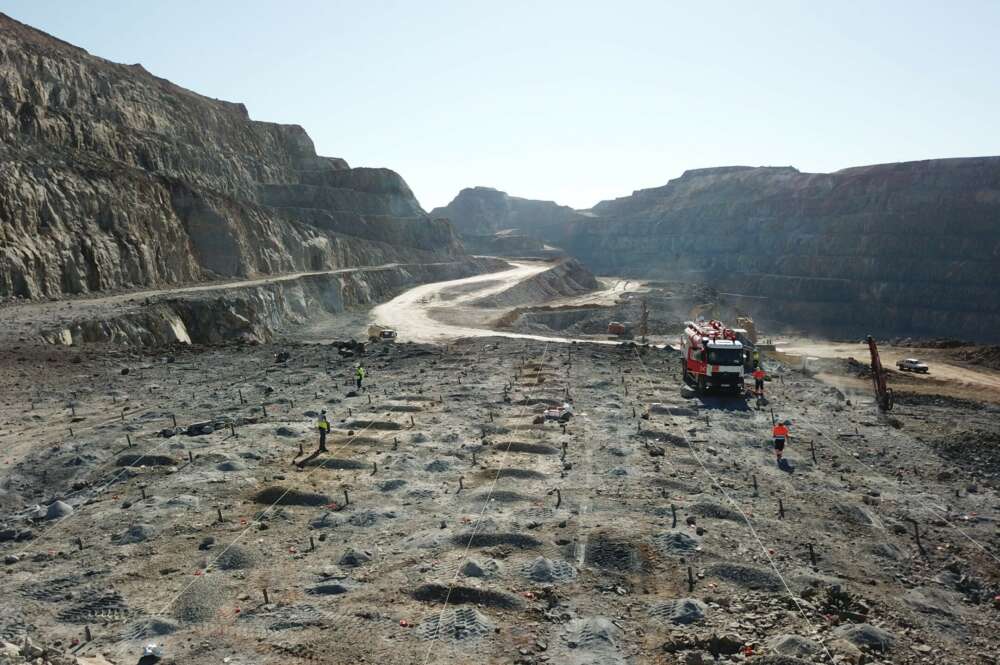 Mina de Riotinto en la provincia de Huelva.