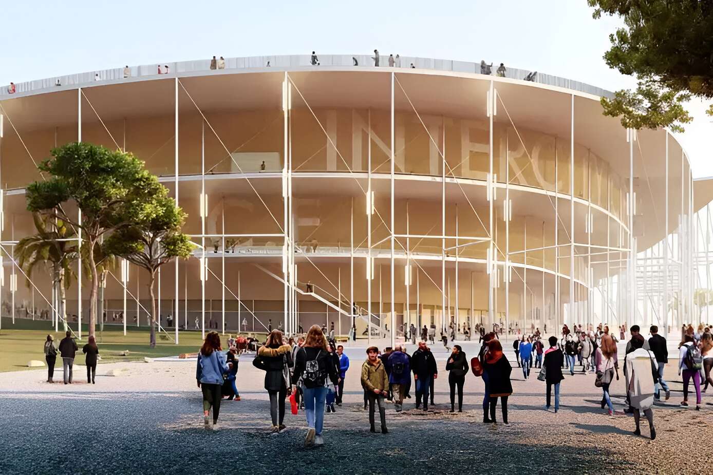 Representación del futuro Alicante Park.