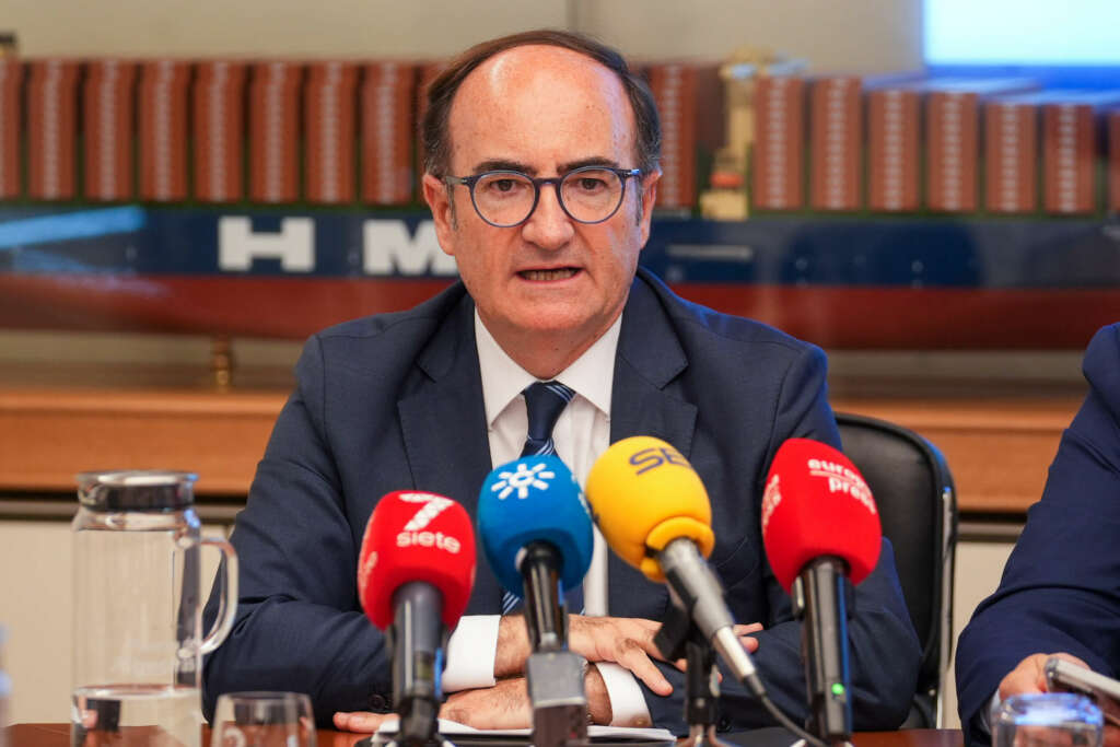 El presidente del Puerto de Algeciras, Gerardo Landaluce.