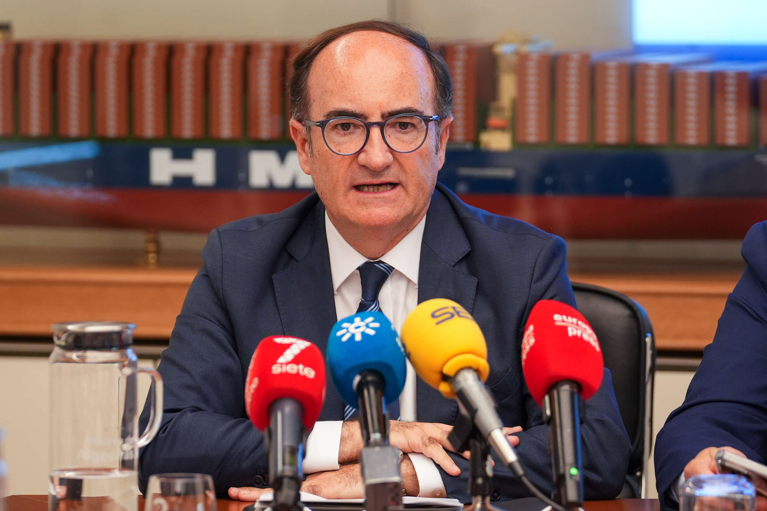 El presidente del Puerto de Algeciras, Gerardo Landaluce.