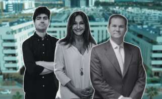 Álvaro Ybarra Osborne (Duo Future Investments), Arancha Manzanares (Ayesa) y Juan Moya Yoldi (Persán).