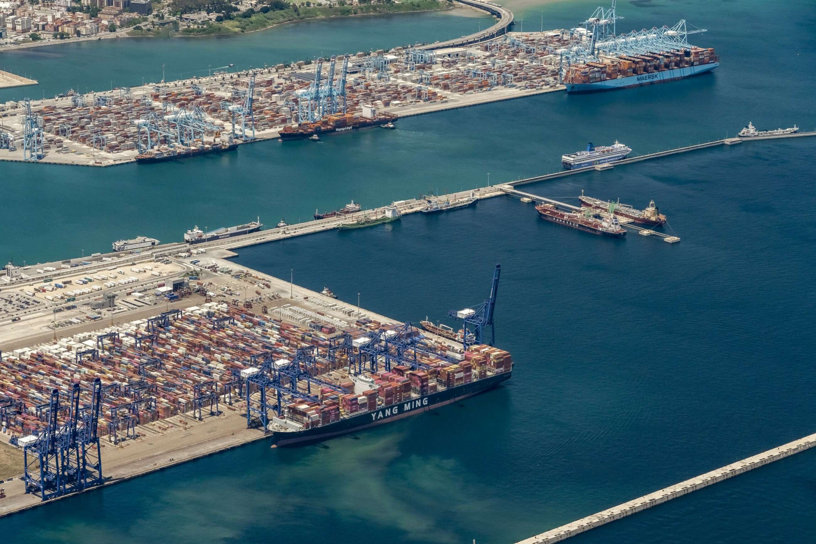 Terminales del Puerto de Algeciras