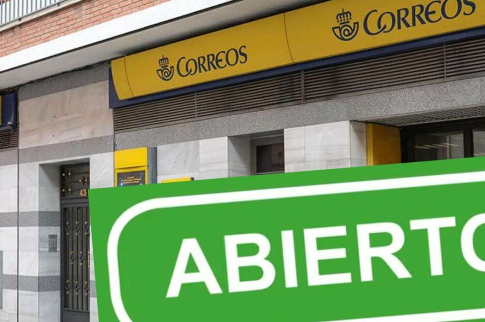Oficinas de Correos abiertas