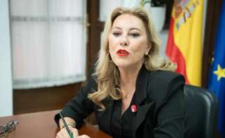 La consejera de Economía, Hacienda y Fondos Europeos y portavoz del Gobierno andaluz, Carolina España, durante la entrevista con Europa Press - MARÍA JOSÉ LÓPEZ-EUROPA PRESS | Europa Press