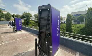 Punto de recarga de Endesa para coches electrificados.