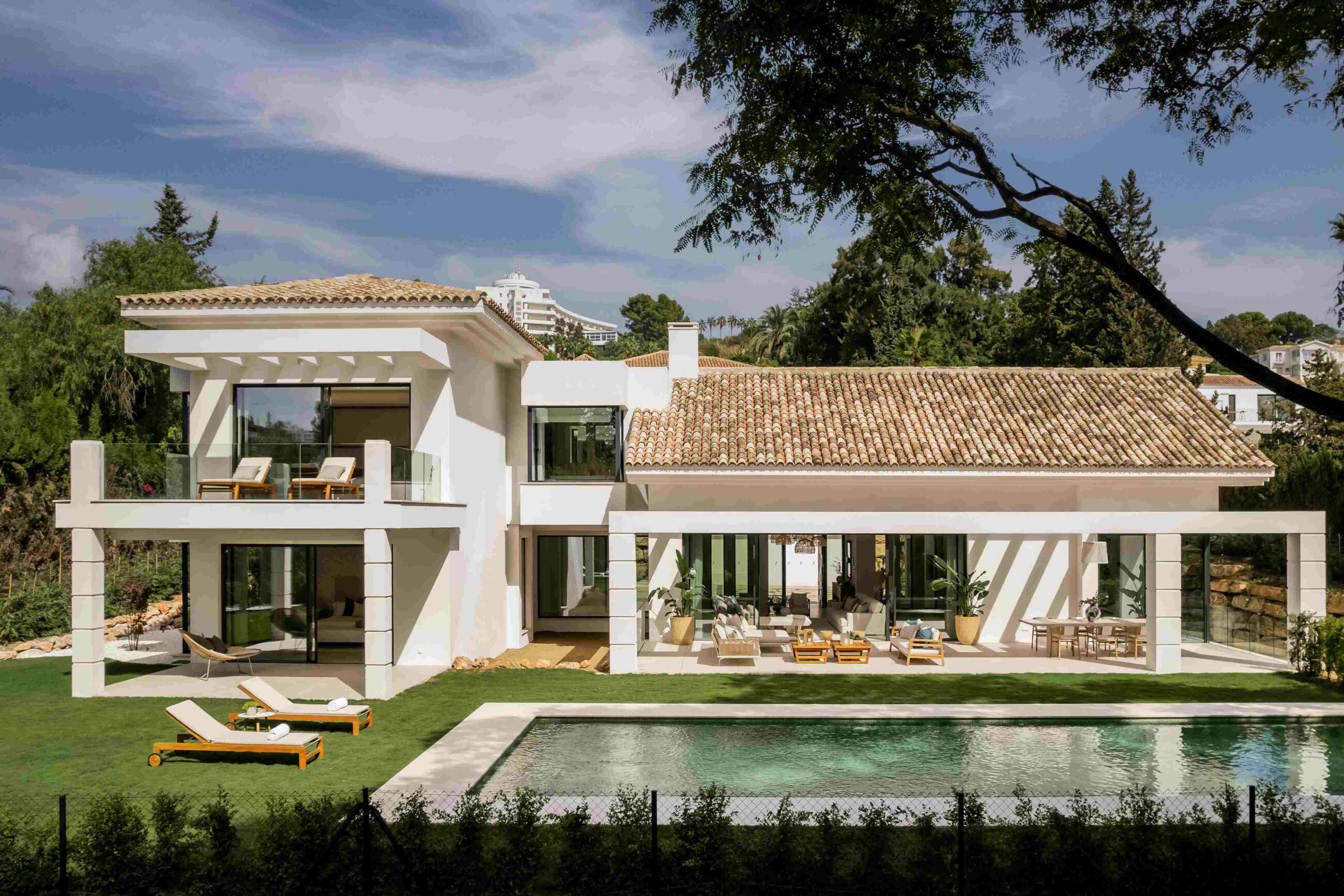 Vivienda de lujo en la Costa del Sol.