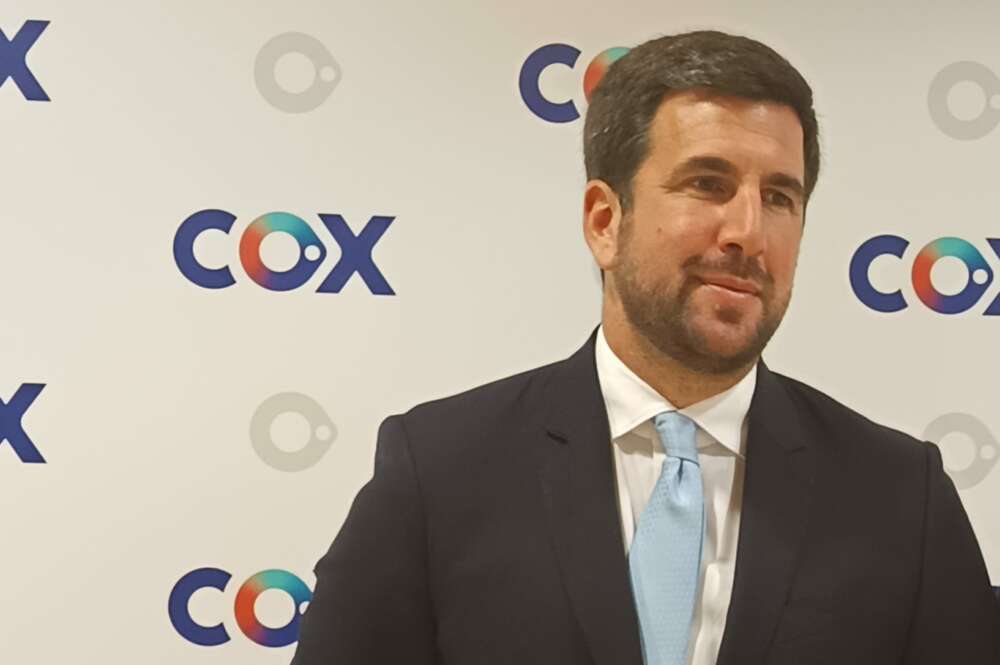 Enrique Riquelme, CEO y fundador de Cox, tras la junta general de accionistas de 2025.