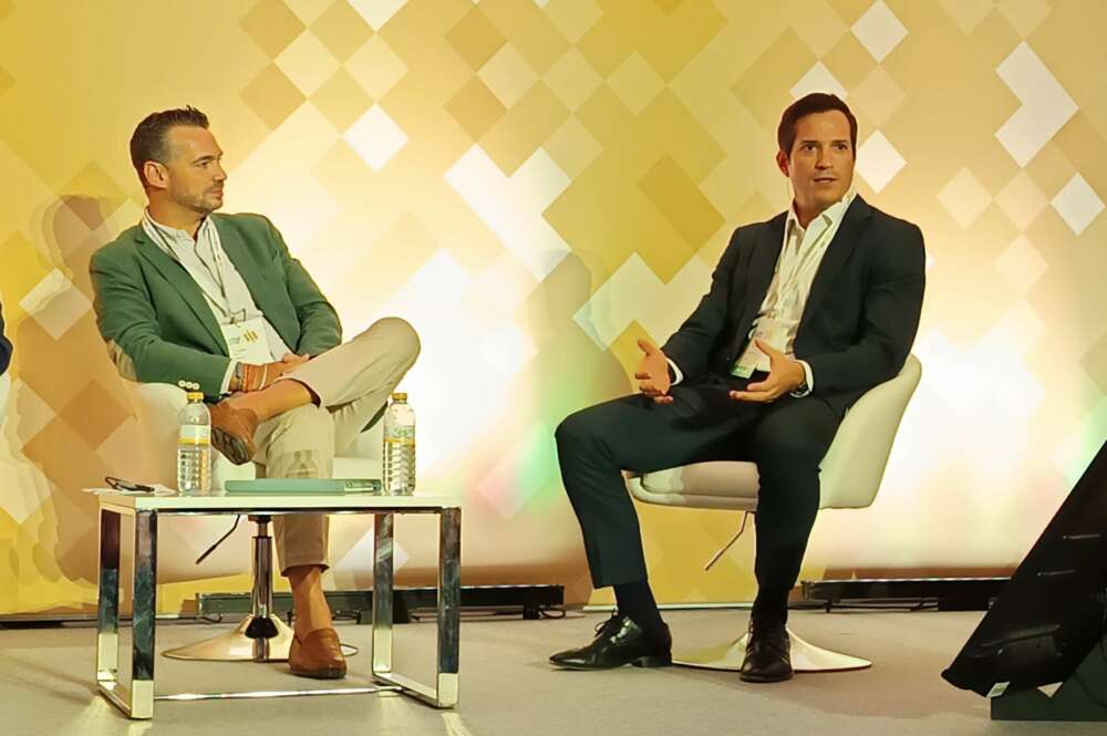 Alberto Núñez, director de programas y responsable de desarrollo de negocio en el ámbito de I+D de Airbus, durante su participación en el Al Andalus Innovation Venture.