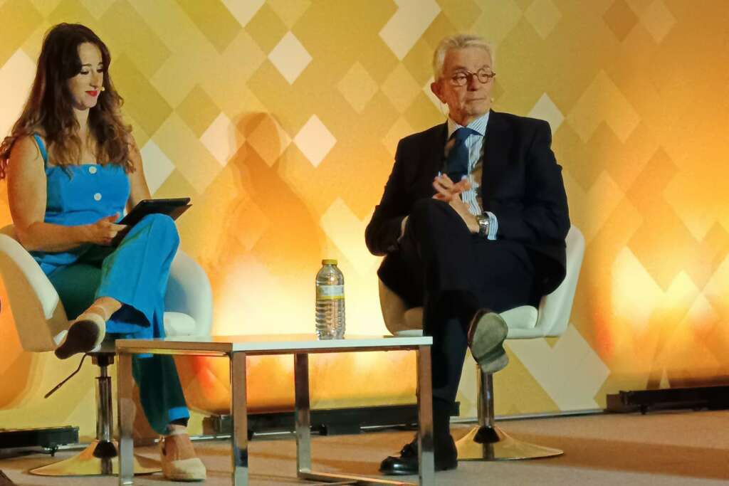 Antonio Catalán, presidente de AC Hoteles, durante su participación en el Al Andalus Innovation Venture.