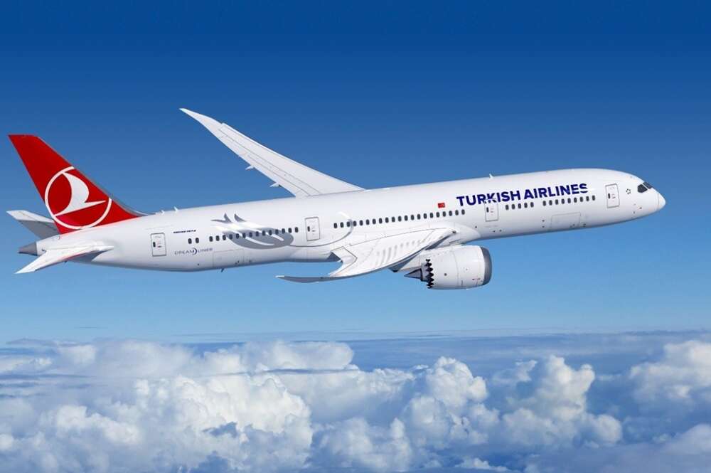 Un avión de Turkish Airlines