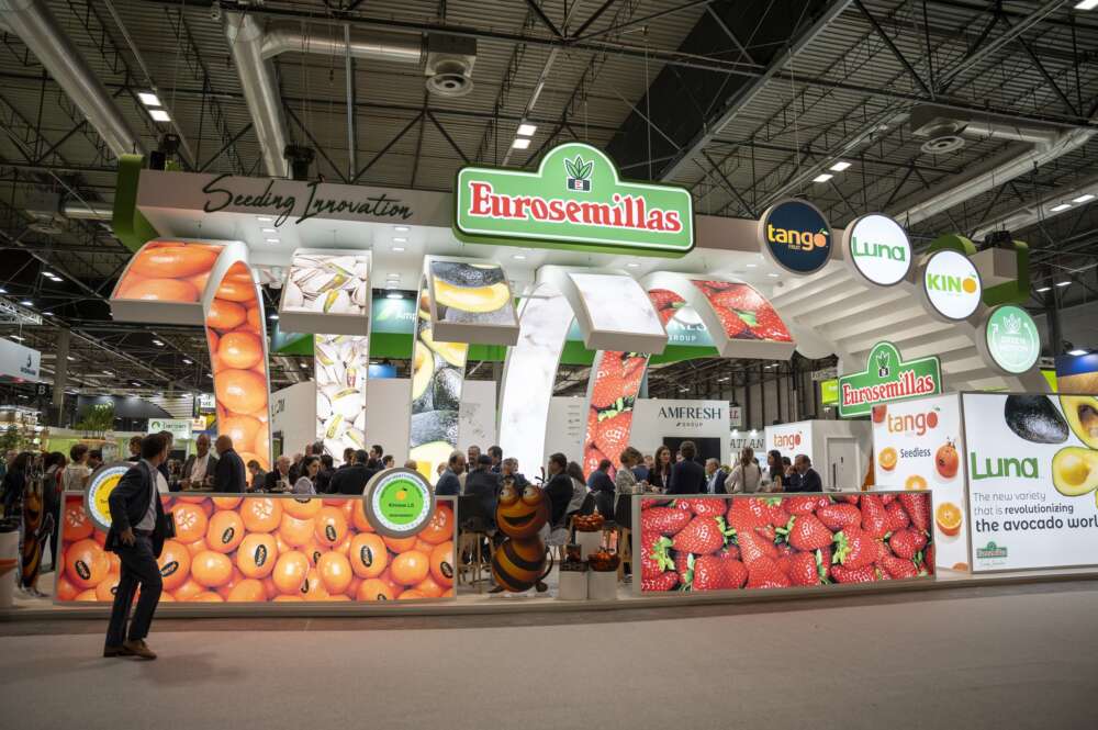 Stand de Eurosemillas en la edición pasada de Fruit Attaction.