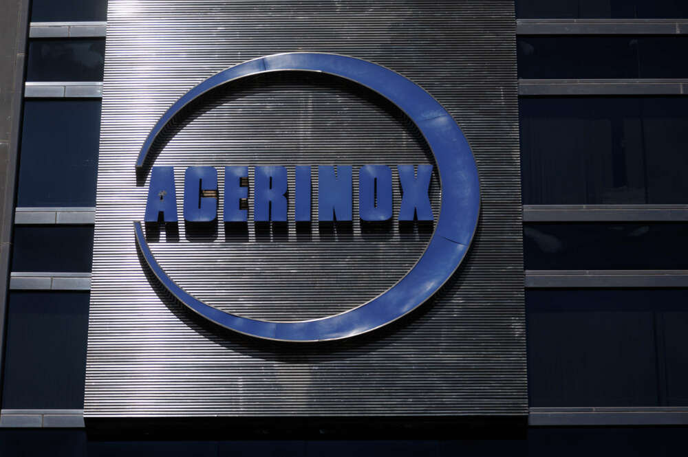 Fachada de la sede de Acerinox en Madrid.