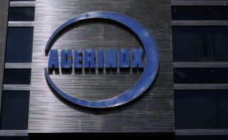 Fachada de la sede de Acerinox en Madrid.