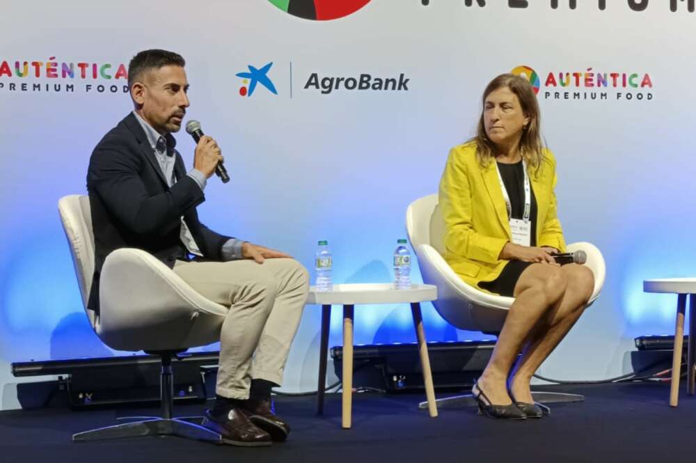 Rafael Piñero, director de relaciones externas del sector de pescado en Mercadona, durante su intervención en el congreso ‘Auténtica Premium Food’.