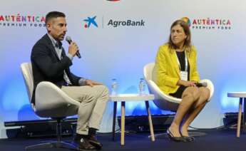 Rafael Piñero, director de relaciones externas del sector de pescado en Mercadona, durante su intervención en el congreso ‘Auténtica Premium Food’.