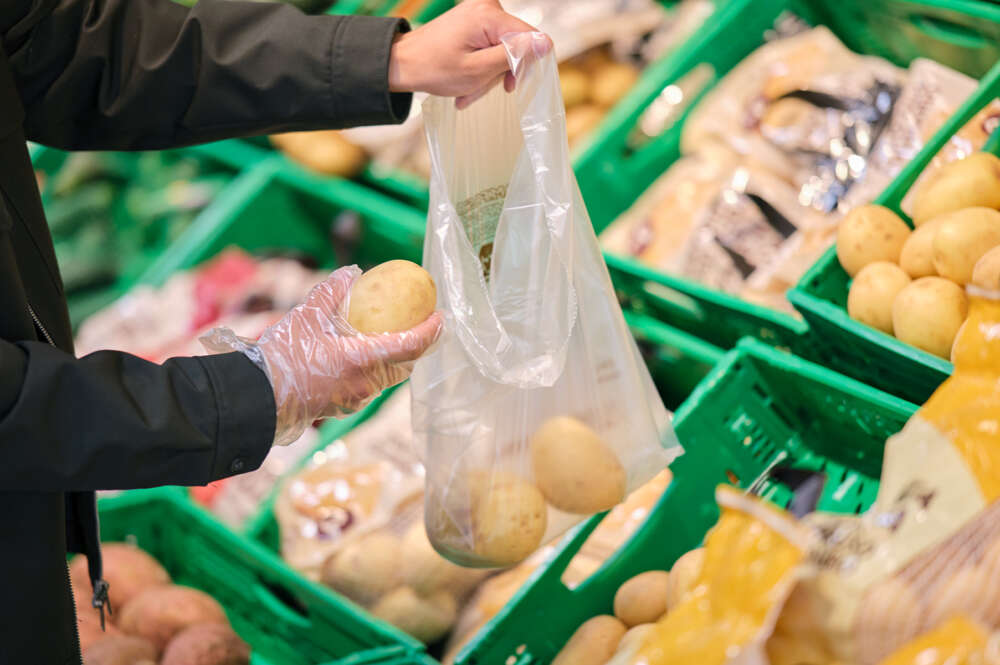 Patatas en los lineales de Mercadona. Foto: Mercadona.