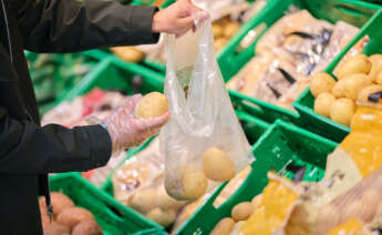 Patatas en los lineales de Mercadona. Foto: Mercadona.