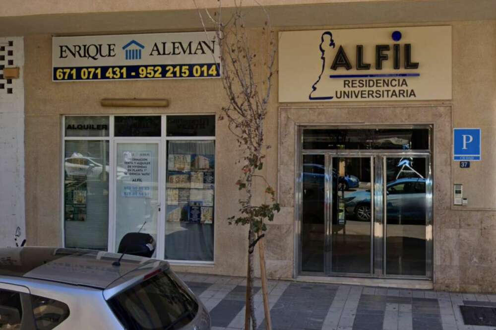 Instalaciones de la residencia universitaria de Grupo Alfil.