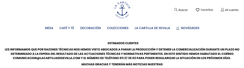 quiebra La Cartuja Pickman 