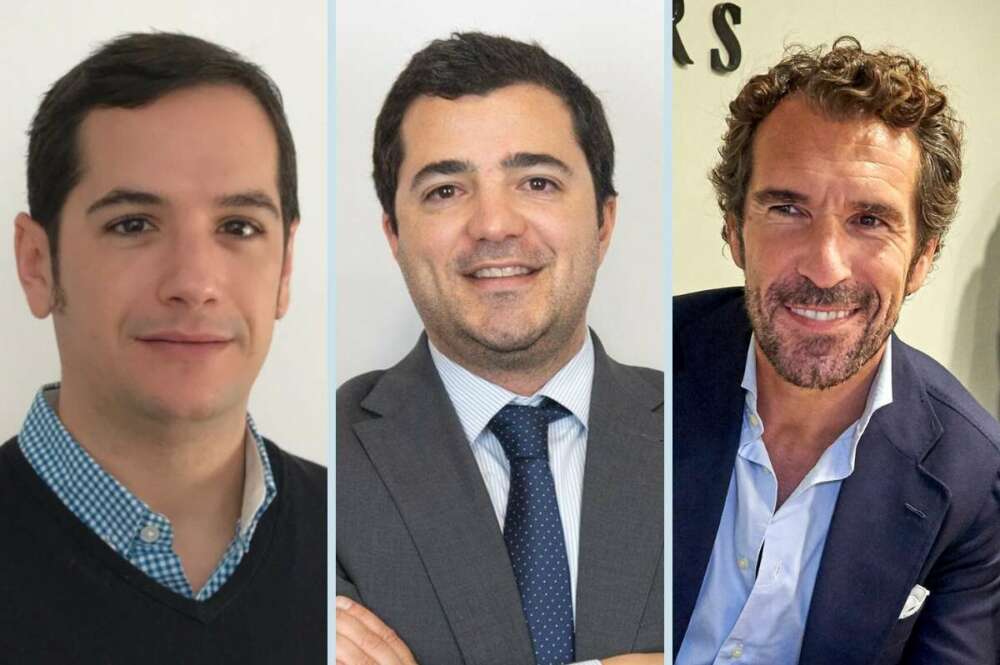 Federico Haro (Cosentino), Ignacio Salcedo (Greening) y Borja Vázquez (Scalpers), ponentes en el programa ‘Crecerx3’ de Cesur.
