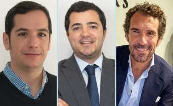 Federico Haro (Cosentino), Ignacio Salcedo (Greening) y Borja Vázquez (Scalpers), ponentes en el programa ‘Crecerx3’ de Cesur.