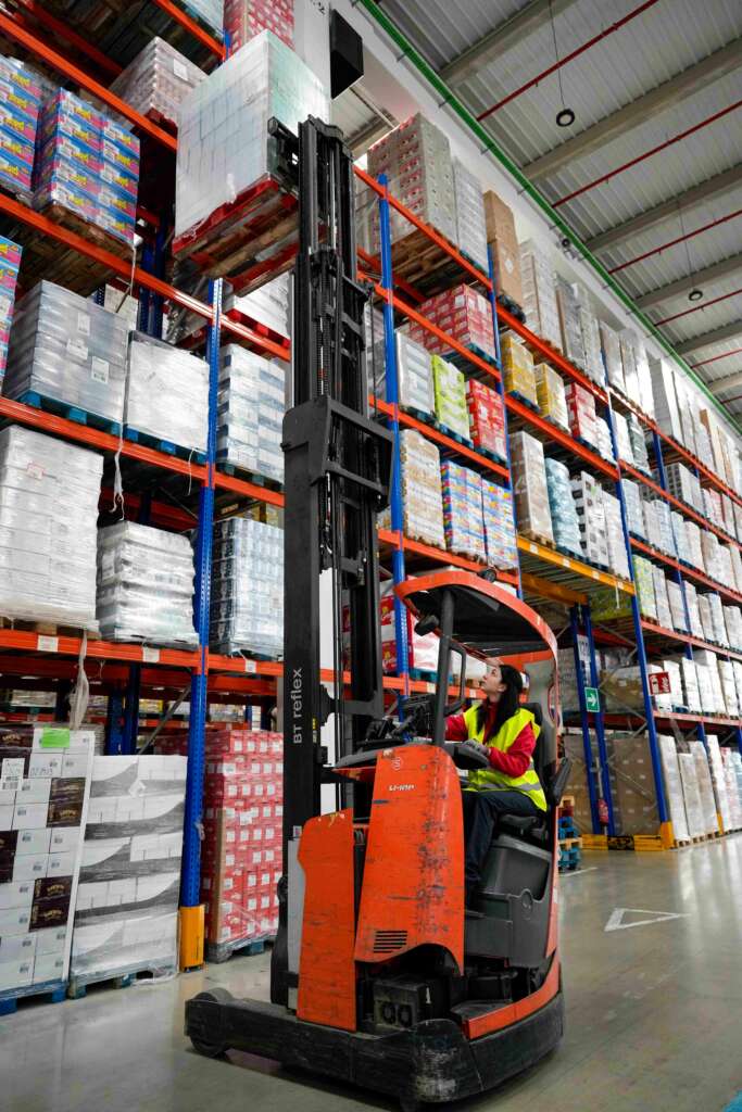 El centro logístico de Dia