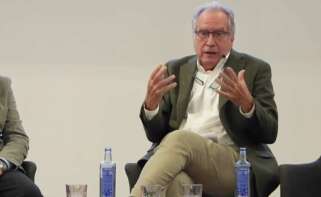 Juan Iturri, CEO de Iturri, durante el foro ‘Avanzando en la incertidumbre’ de Cesur y el Observatorio Económico de Andalucía.