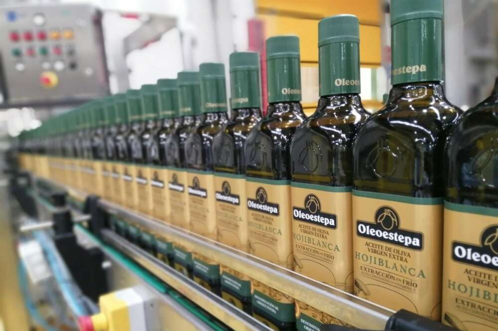 Producción de aceite de oliva de Oleoestepa