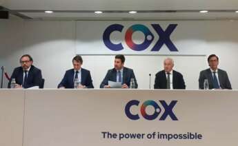 Dámaso Quintana, presidente de Cunext Copper y consejero dominical de Cox, durante una junta de accionistas.