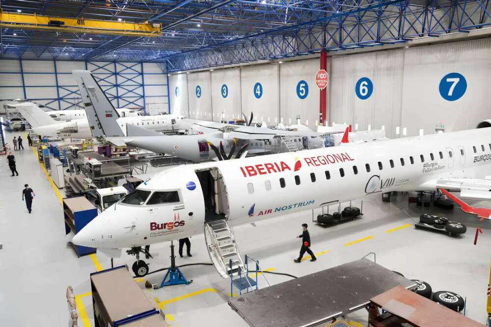 Talleres Air Nostrum. I Foto: Air Nostrum