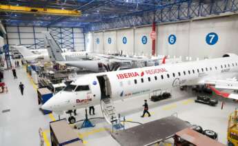 Talleres Air Nostrum. I Foto: Air Nostrum