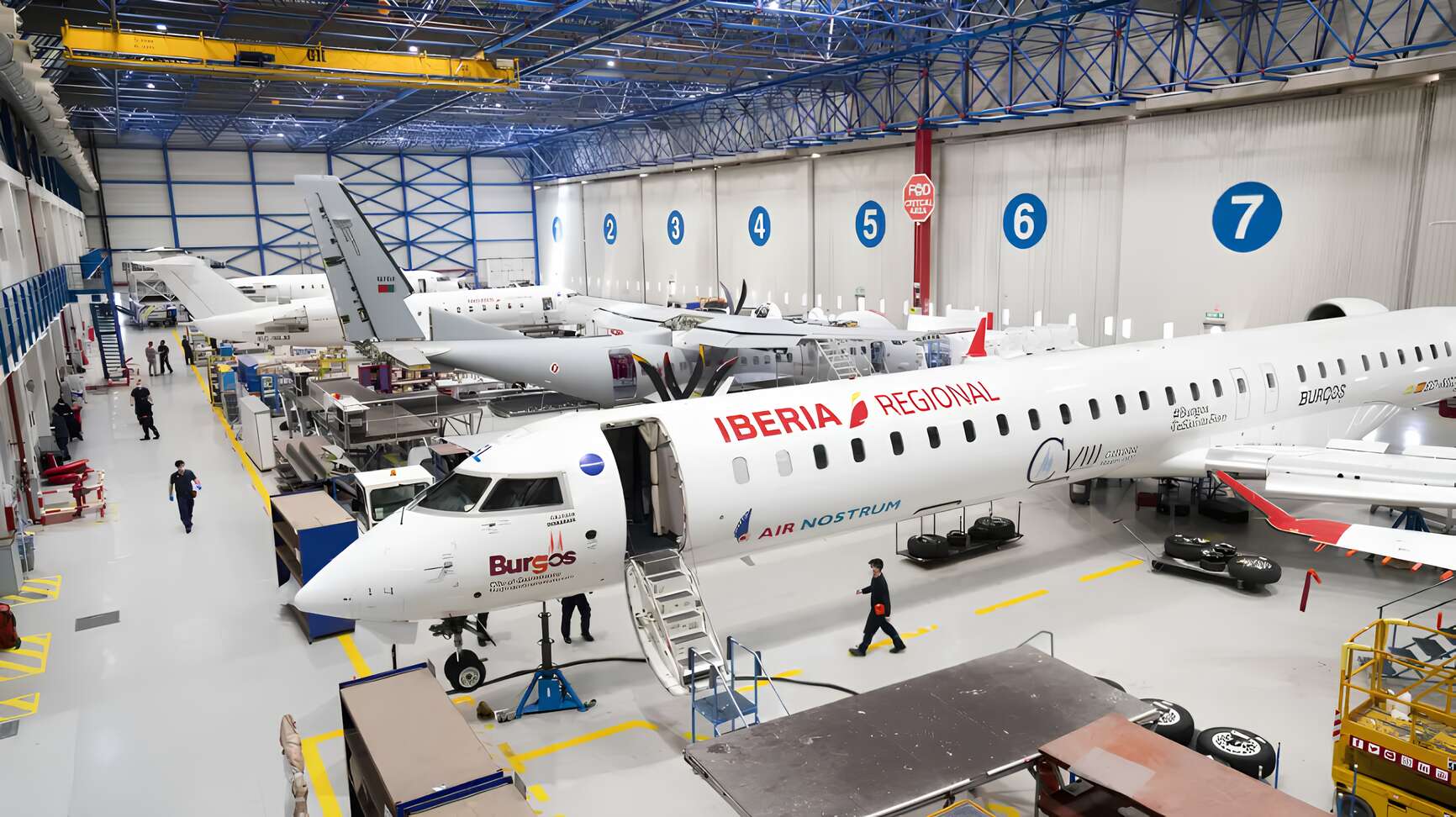 Talleres Air Nostrum. I Foto: Air Nostrum