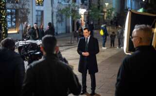 El presidente de la Junta de Andalucía, Juanma Moreno. Foto: Junta de Andalucía.